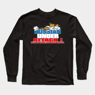 russian under attack ! Long Sleeve T-Shirt